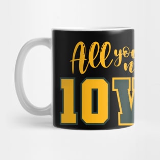 Jordan Love quarterback for the Green Bay Packers Football Team Mug